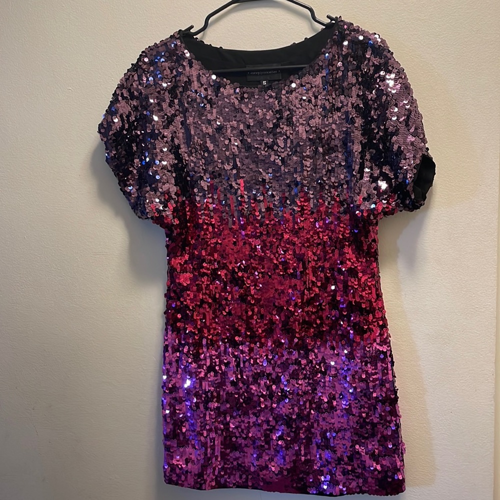 Ombré Sequence Coreylynn calter Dress size small